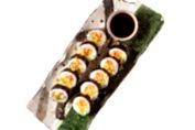  Sebzeli Gimbap 